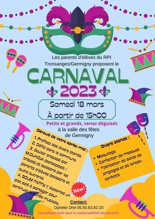 Affiche du carnaval