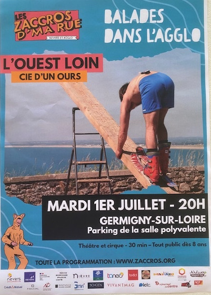Affiche LES ZACCROS D'MA RUE mardi 1er juillet à 20h00 - Germigny-sur-Loire - Parking de la salle des Fêtes