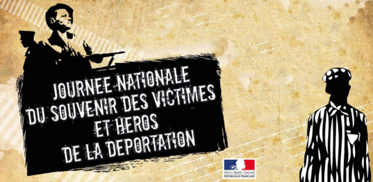 Affiche Journée nationale du souvenir des victimes et des héros de la déportation