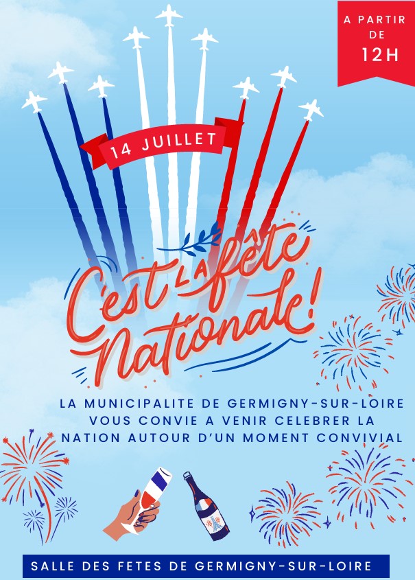 Affiche 14 juillet 2025